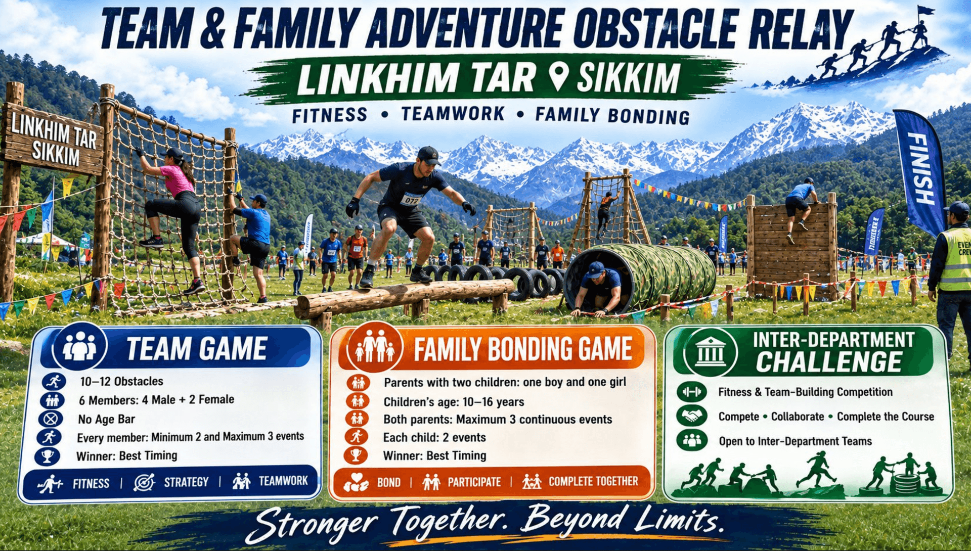 Team and family game activity
