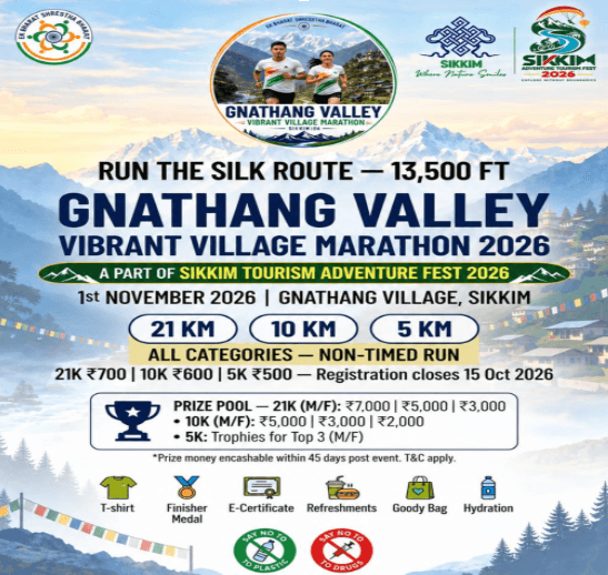 Gnathang Valley Vibrant Village Marathon 2026